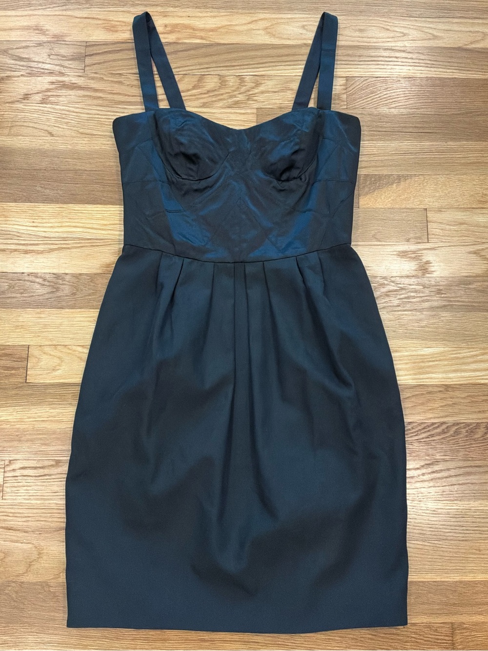 Dolce and Gabbana Little Black Dress with Corset Bust IT44